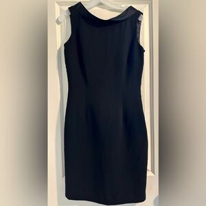 Black cocktail dress